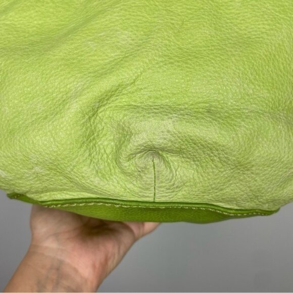 The Sak Pastel‎ Green Leather Bucket Bag - Picture 8 of 16